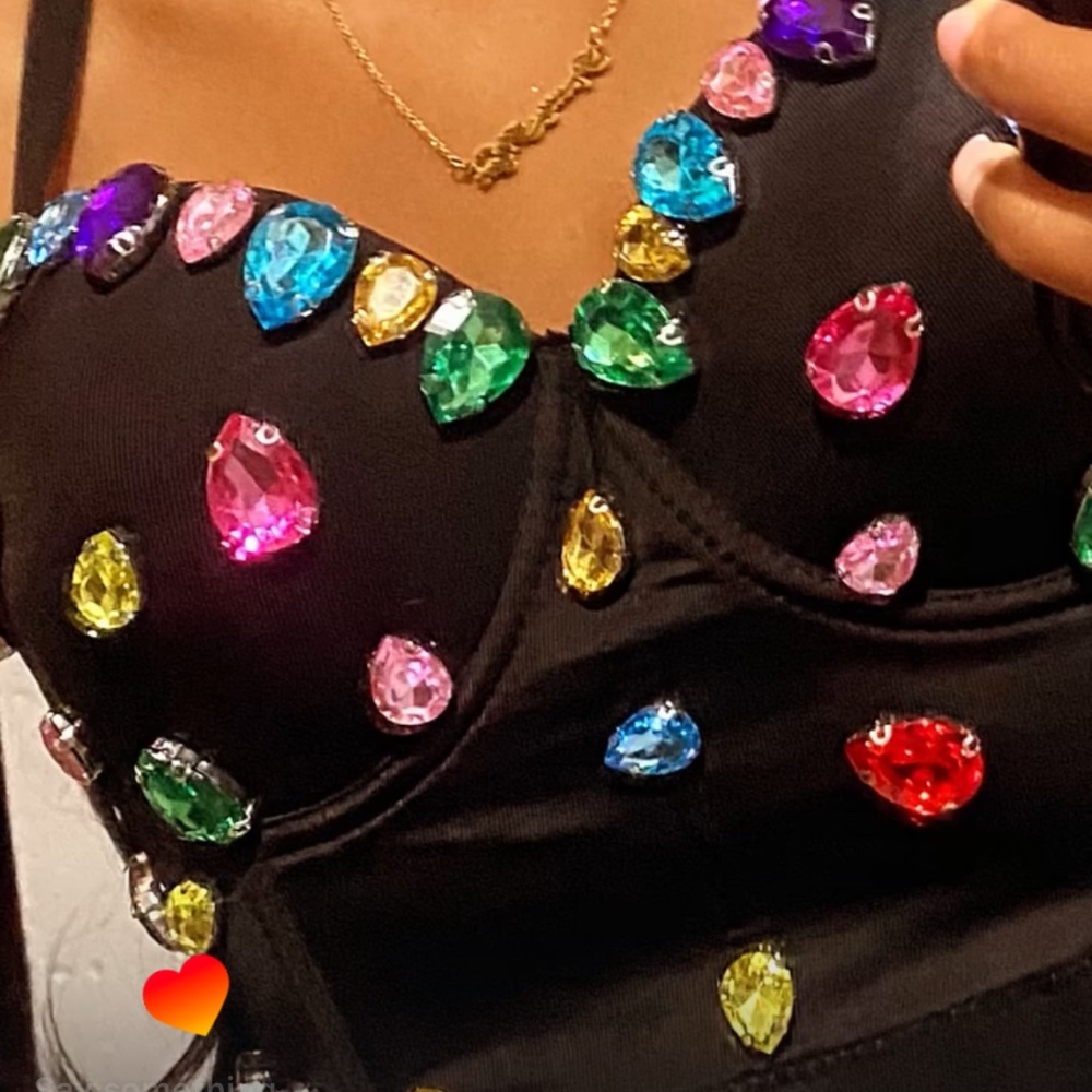 Diamond Colorful Petite Corset